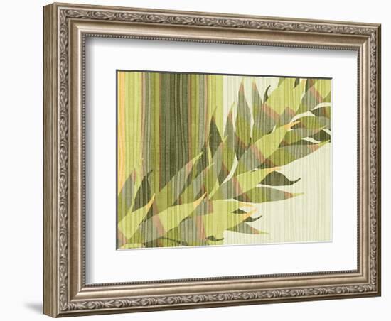 Water Leaves II-Mali Nave-Framed Giclee Print