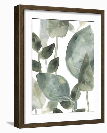 Water Leaves II-June Erica Vess-Framed Art Print