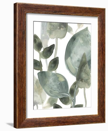 Water Leaves II-June Erica Vess-Framed Art Print