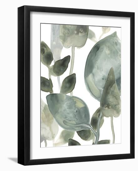 Water Leaves II-June Erica Vess-Framed Art Print