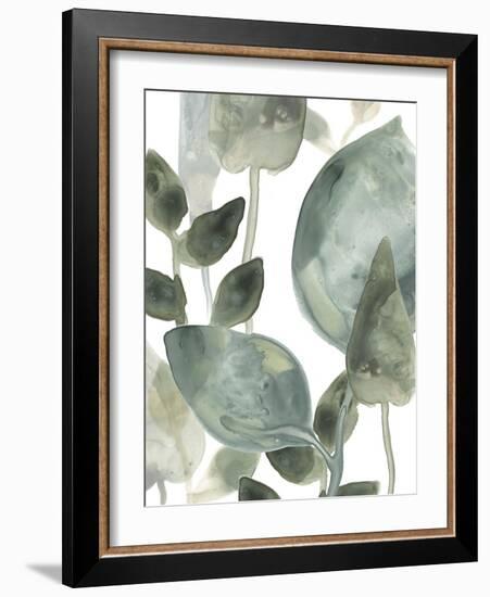 Water Leaves II-June Erica Vess-Framed Art Print