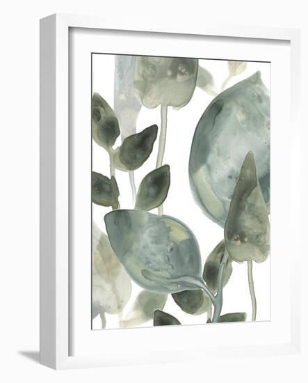 Water Leaves II-June Erica Vess-Framed Art Print