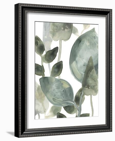 Water Leaves II-June Erica Vess-Framed Art Print