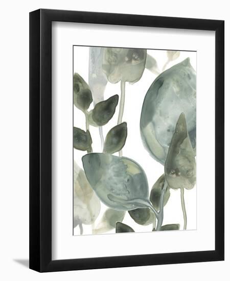 Water Leaves II-June Erica Vess-Framed Premium Giclee Print