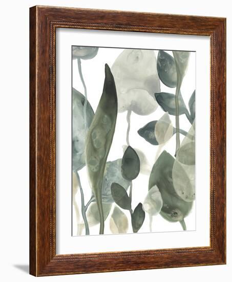 Water Leaves III-June Erica Vess-Framed Art Print