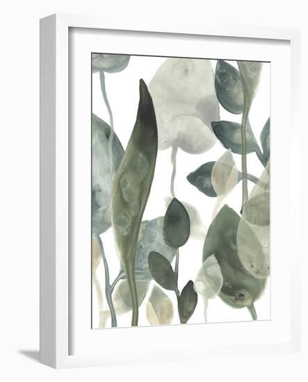 Water Leaves III-June Erica Vess-Framed Art Print