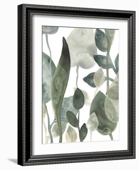 Water Leaves III-June Erica Vess-Framed Art Print