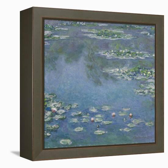 Water Lilies, 1906-Claude Monet-Framed Premier Image Canvas