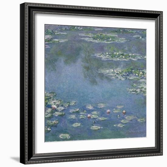 Water Lilies, 1906-Claude Monet-Framed Giclee Print