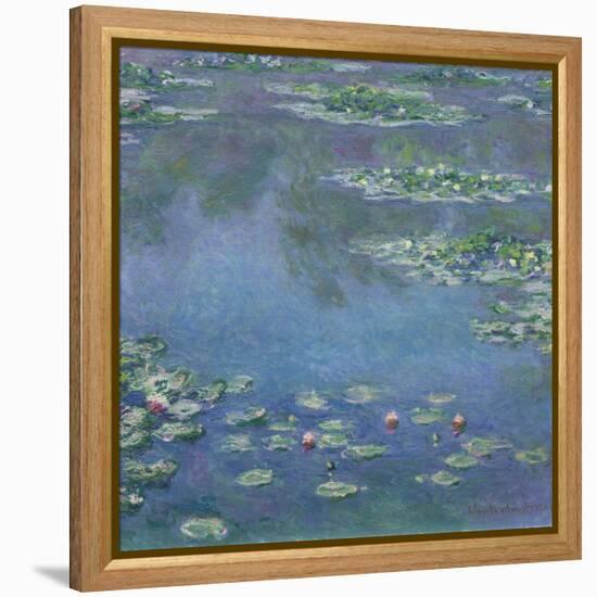 Water Lilies, 1906-Claude Monet-Framed Premier Image Canvas