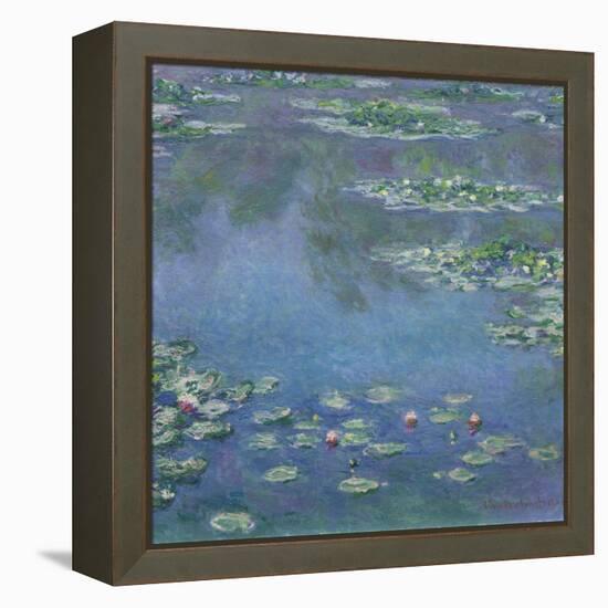 Water Lilies, 1906-Claude Monet-Framed Premier Image Canvas