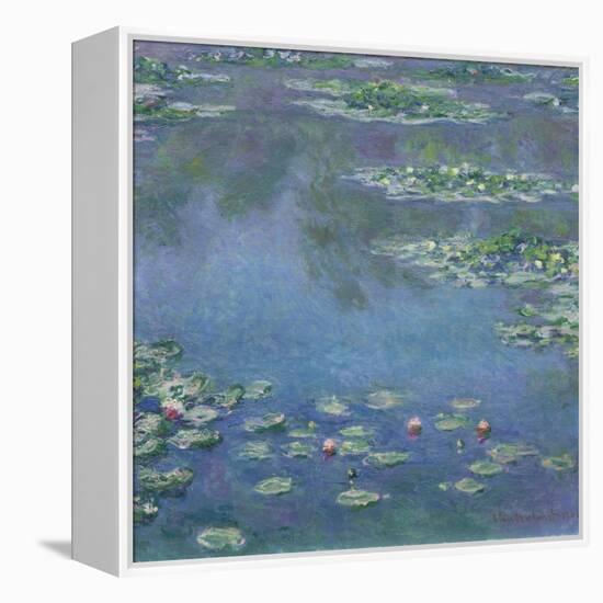 Water Lilies, 1906-Claude Monet-Framed Premier Image Canvas