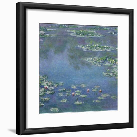 Water Lilies, 1906-Claude Monet-Framed Giclee Print