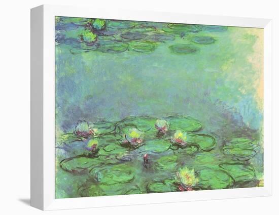Water Lilies, 1914-Claude Monet-Framed Premier Image Canvas