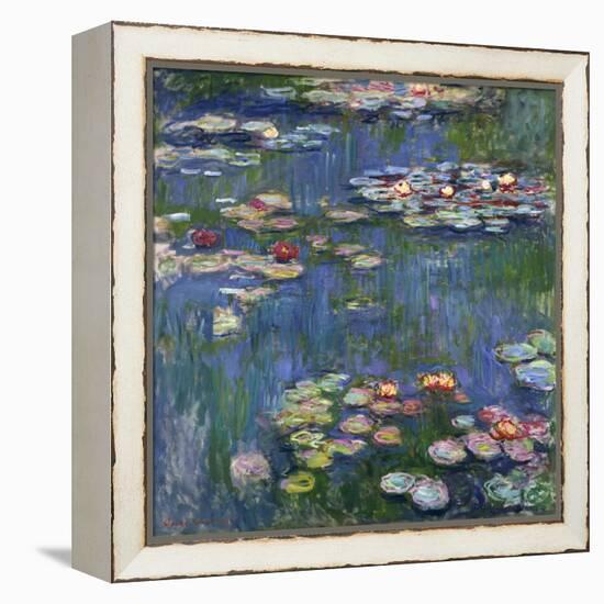 Water Lilies, 1916-Claude Monet-Framed Premier Image Canvas