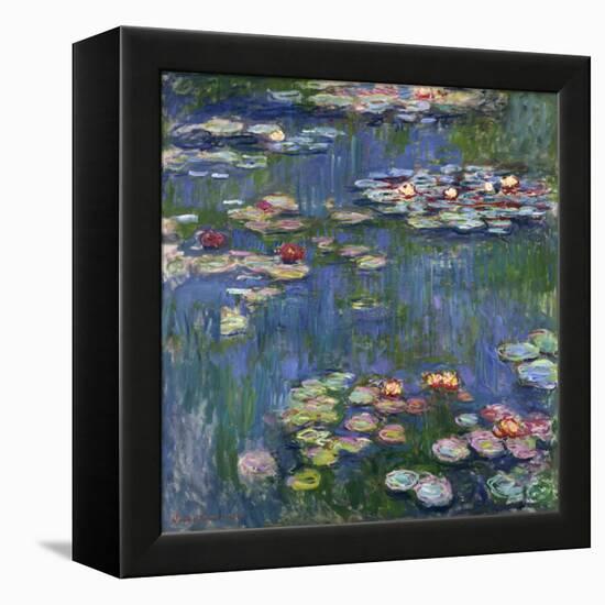 Water Lilies, 1916-Claude Monet-Framed Premier Image Canvas