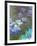 Water Lilies and Agapanthus-Claude Monet-Framed Art Print