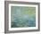 Water Lilies, c.1906 (oil on canvas)-Claude Monet-Framed Giclee Print