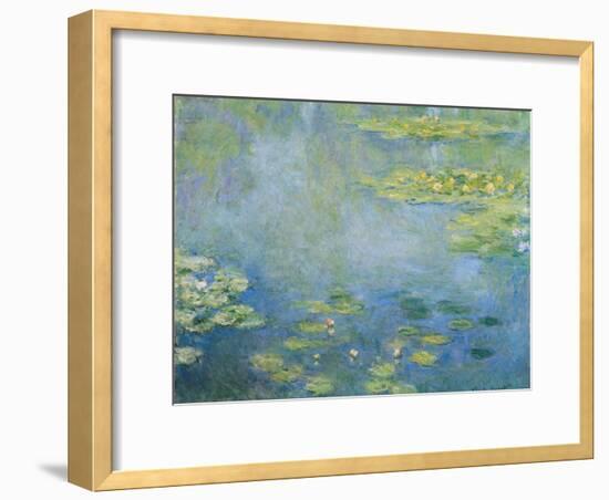 Water Lilies, C. 1906-Claude Monet-Framed Giclee Print