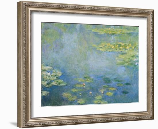 Water Lilies, C. 1906-Claude Monet-Framed Giclee Print