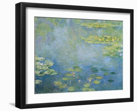 Water Lilies, C. 1906-Claude Monet-Framed Giclee Print