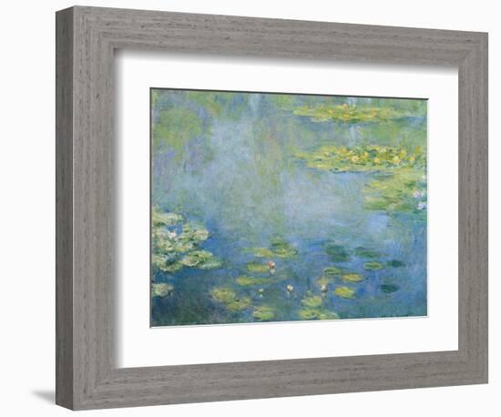 Water Lilies, C. 1906-Claude Monet-Framed Giclee Print