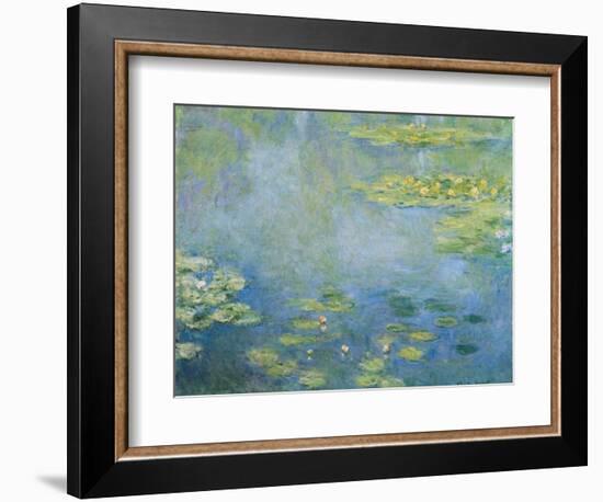 Water Lilies, C. 1906-Claude Monet-Framed Giclee Print