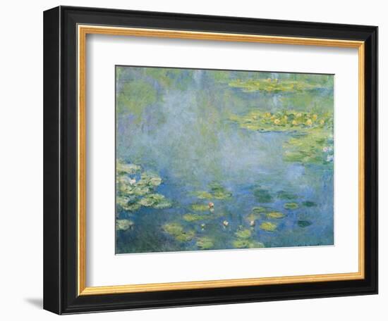 Water Lilies, C. 1906-Claude Monet-Framed Giclee Print