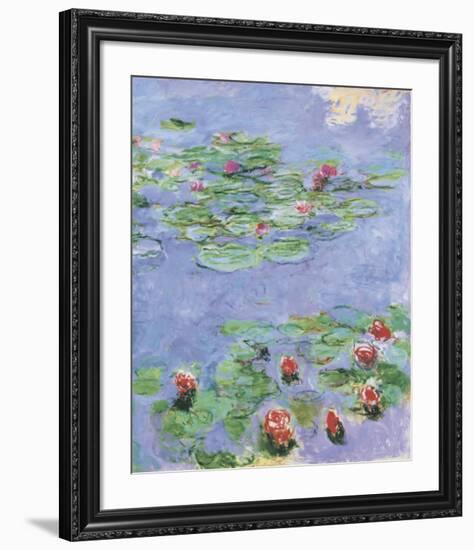 Water Lilies, c. 1914-1917-Claude Monet-Framed Art Print