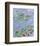 Water Lilies, c. 1914-1917-Claude Monet-Framed Art Print