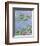 Water Lilies, c. 1914-1917-Claude Monet-Framed Art Print