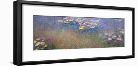 Water Lilies, C.1915-26-Claude Monet-Framed Giclee Print