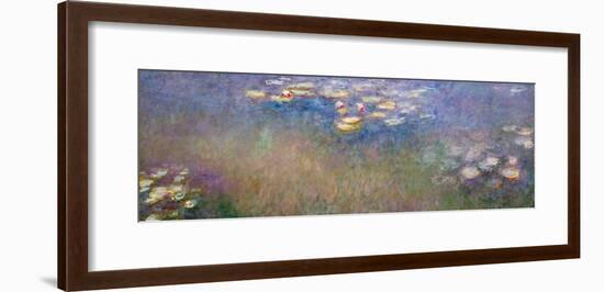 Water Lilies, C.1915-26-Claude Monet-Framed Giclee Print