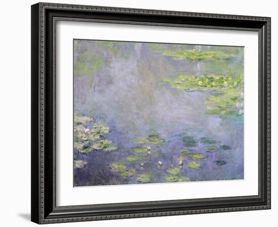 Water Lilies, C1906-Claude Monet-Framed Giclee Print