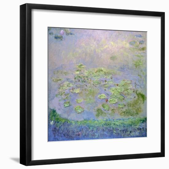 Water Lilies, C1915-Claude Monet-Framed Giclee Print