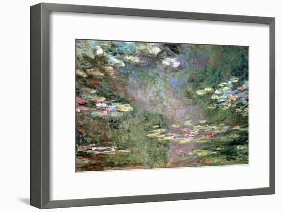Water Lilies, C1925-Claude Monet-Framed Giclee Print