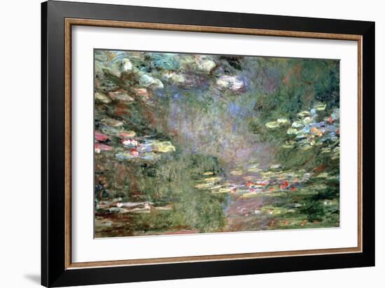 Water Lilies, C1925-Claude Monet-Framed Giclee Print