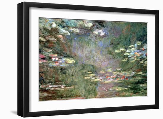 Water Lilies, C1925-Claude Monet-Framed Giclee Print