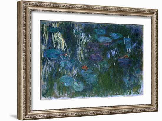 Water Lilies II-Claude Monet-Framed Art Print