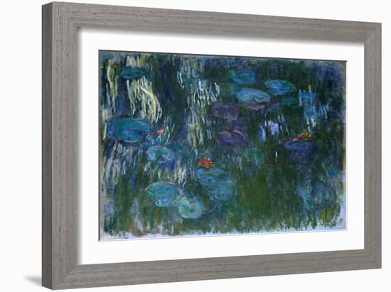 Water Lilies II-Claude Monet-Framed Art Print