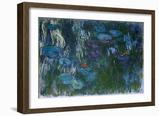 Water Lilies II-Claude Monet-Framed Art Print