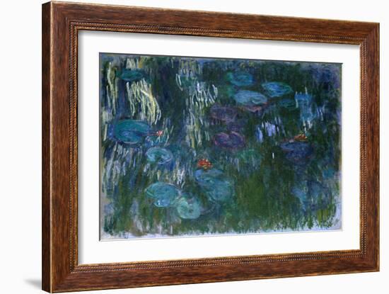 Water Lilies II-Claude Monet-Framed Art Print