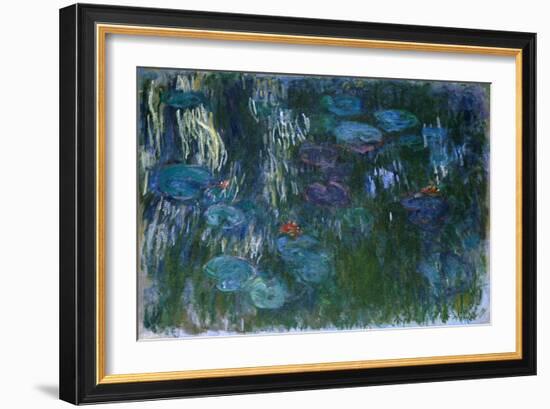Water Lilies II-Claude Monet-Framed Art Print