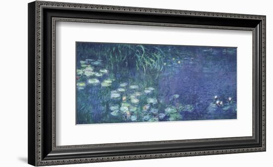 Water Lilies: Morning-Claude Monet-Framed Art Print