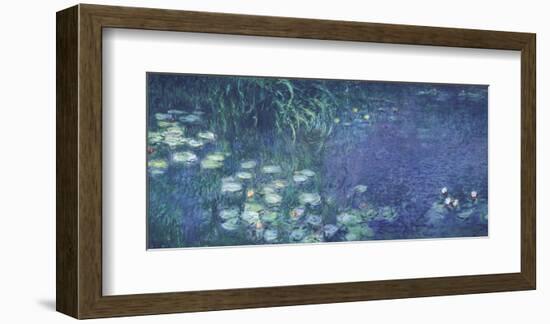 Water Lilies: Morning-Claude Monet-Framed Art Print