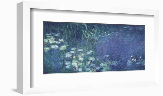 Water Lilies: Morning-Claude Monet-Framed Art Print