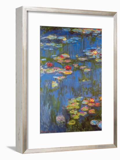 Water Lilies No. 3-Claude Monet-Framed Art Print