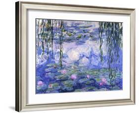 Water Lilies (Nymphéas), c.1916-Claude Monet-Framed Art Print