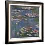 Water Lilies (Nymphéas), c.1916-Claude Monet-Framed Art Print