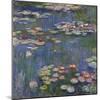 Water Lilies (Nymphéas), c.1916-Claude Monet-Mounted Art Print